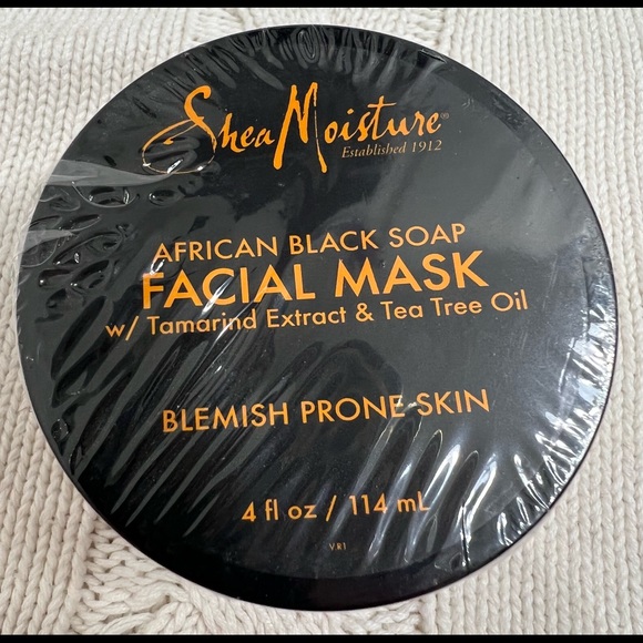 Shea Moisture African Black Soap Facial Mask. New. - Picture 5 of 8